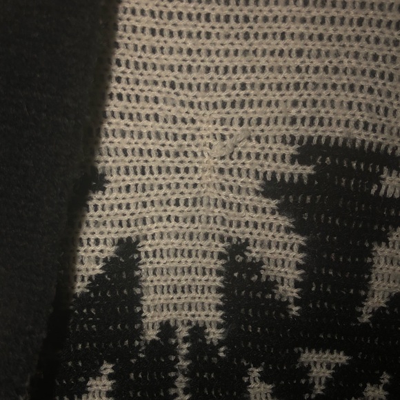 BNWOT - Black and White Cardigan - Picture 4 of 5